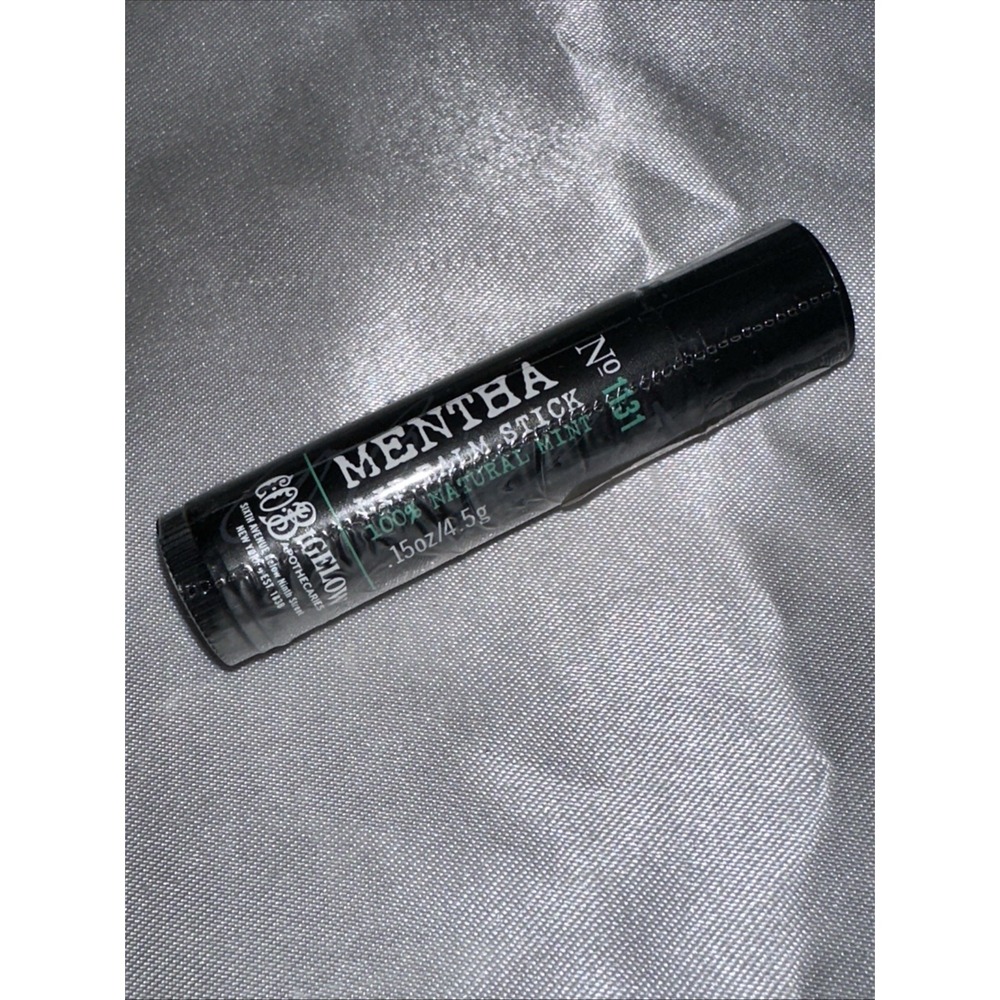 C.O Bigelow Mentha Lip‎ Balm Stick 100% Natural Mint 1131 New